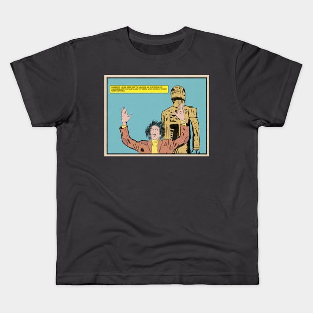 An Appointment With The Wicker Man Kids T-Shirt by YesElliott